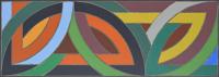 Frank Stella York Factory II Screenprint, Signed Edition - Sold for $25,000 on 04-23-2022 (Lot 111).jpg